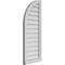 Ekena Millwork Quarter Round Top Left Surface Mount PVC Gable Vent w/ 2"W x 2"P Brickmould Sill Frame, 16"W x 40"H GVPQL16X4003SN - alternate 5